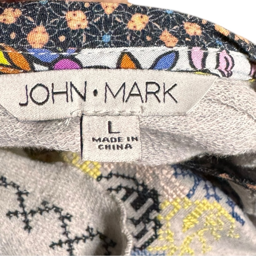 John Mark Primavera Boho Multicolor Embroidered L… - image 11